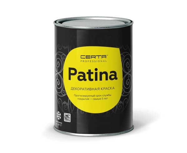 Товар Термостойкая до 150°С CERTA-PATINA бронза (10,0кг)