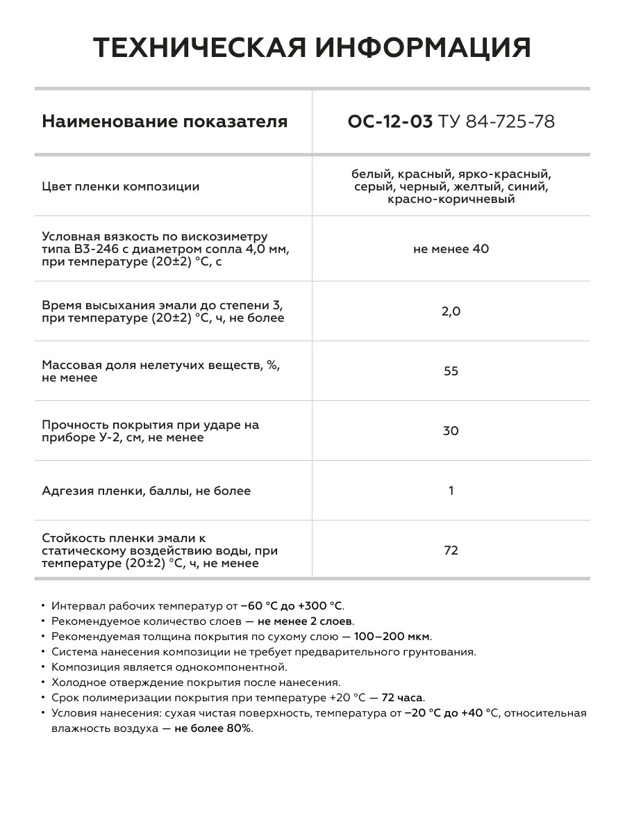 Товар Атмосферостойкая, термостойкая грунт-эмаль ОС-12-03 (ТУ 84-725-78) красный (~RAL 3001) до 300°С, 25 кг
