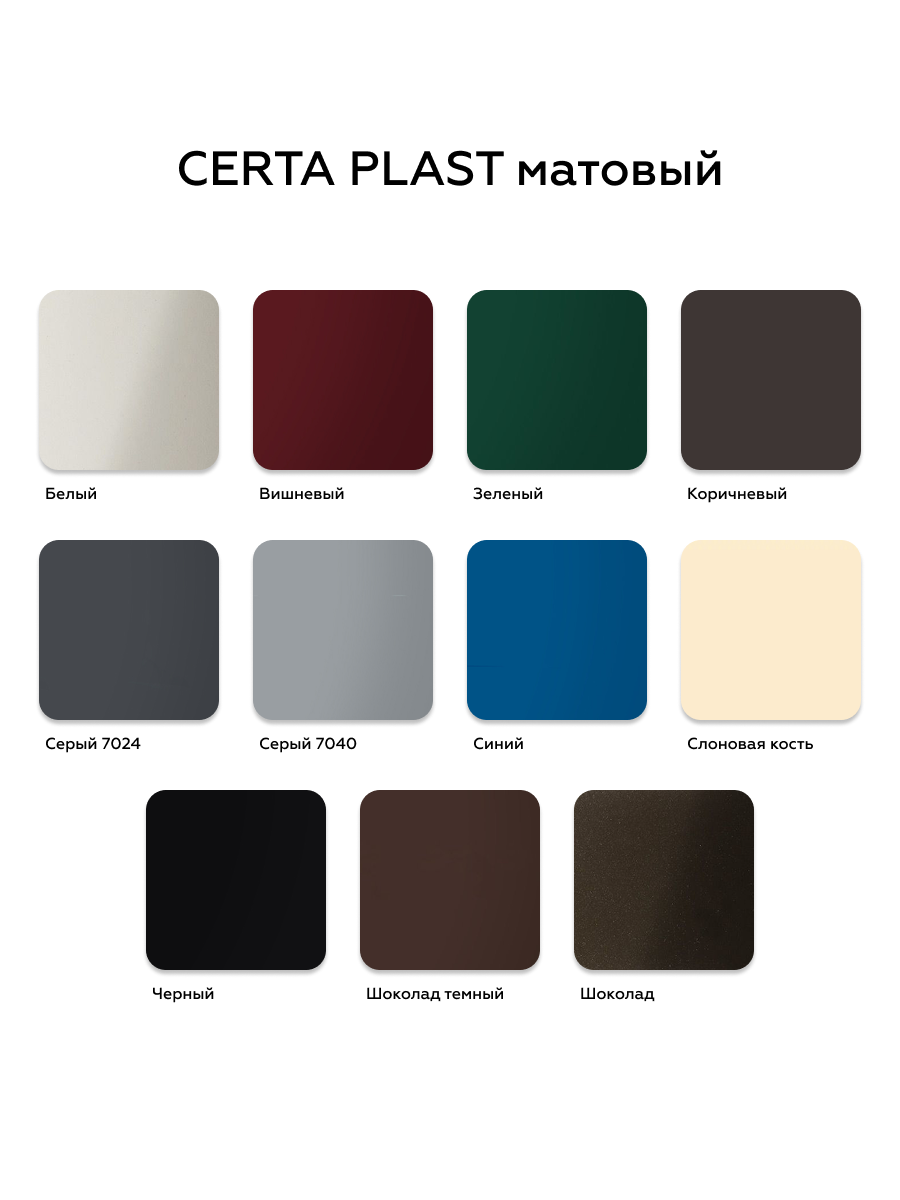 Товар CERTA-PLAST PRO 2К (двухупаковочный) черный 8,6 кг+0,45 кг