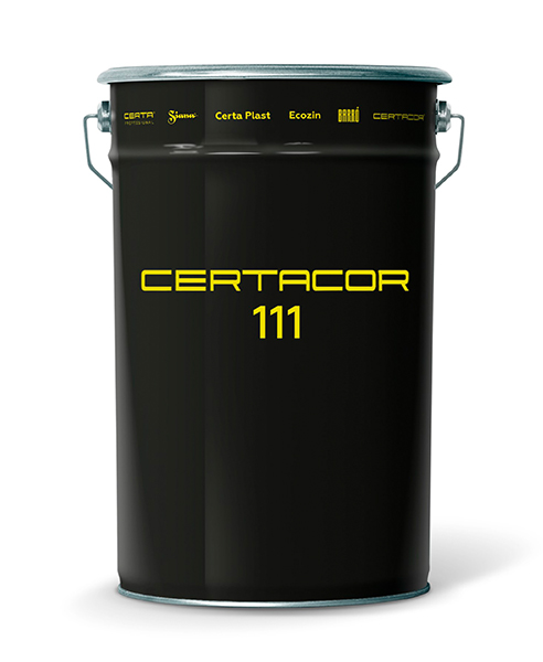 Товар Грунт-эмаль полиорганосилоксановая для защиты металла Certacor 111 черный (25 кг)