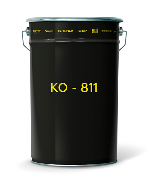 Термостойкая грунт-эмаль КО-811 до 400°С зеленый (25,0кг)