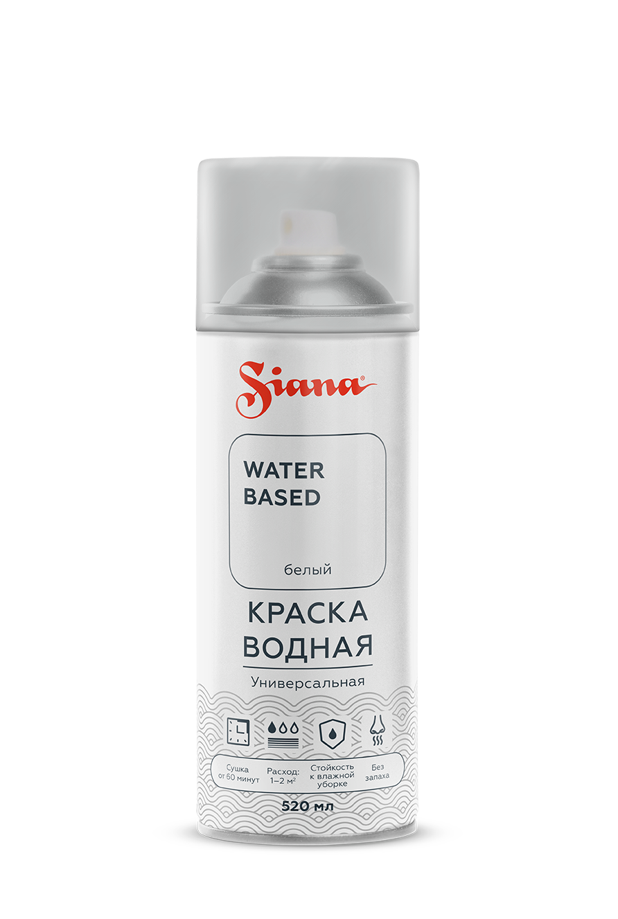 Siana Water Based Белый 520 мл