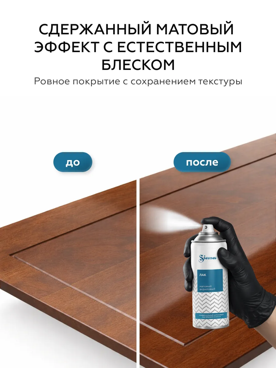 Товар Siana Lac матовый аэрозоль