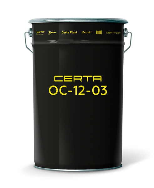 Товар Органосиликатная краска 12-03 CERTA красный (~RAL 3001) (25,0кг)