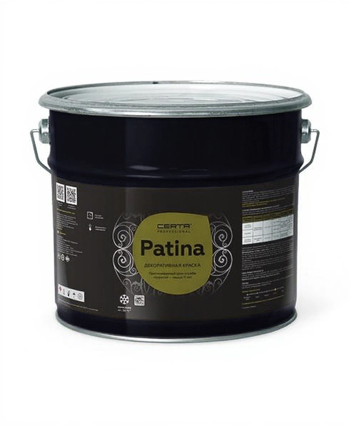 Товар Кузнечная краска CERTA-PATINA Итальянская серебро (10,0кг)