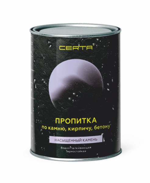 Термостойкая пропитка по камню с эффектом Насыщенный камень до +300°С 0,8 кг