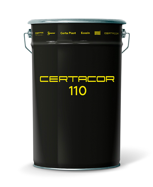 Товар Грунт-эмаль полиорганосилоксановая для защиты бетона Certacor 110 ярко-красный (25 кг)