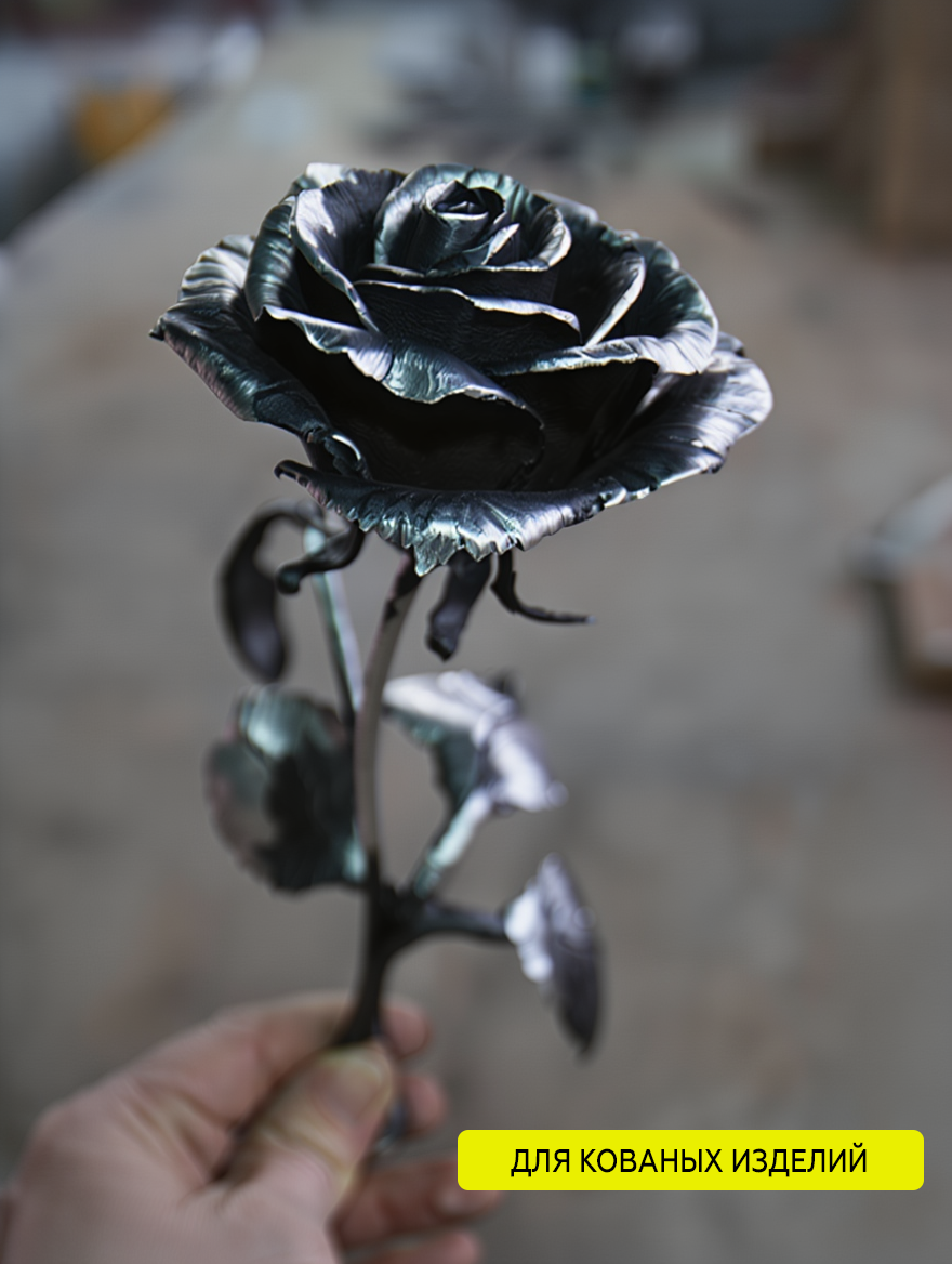 Товар Кузнечная краска CERTA-PATINA Итальянская серебро 0,16 кг